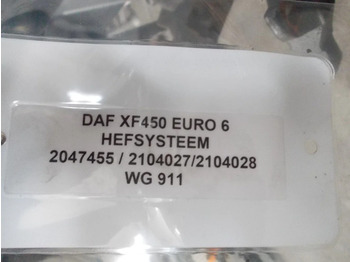 DAF 2047455/2104027/2104028 DAF CF XF HEFSYSTEEM EURO 6 - الإطار / الشاسيه - شاحنة: صور 5
