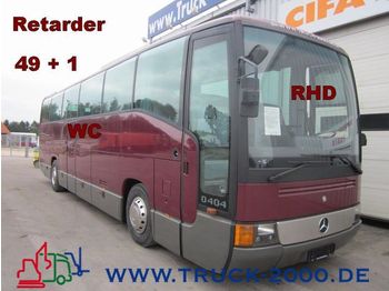 سياحية حافلة MERCEDES-BENZ O 404 -15 RHD  WC Retarder TV 49 Komfortsitze: صور 1