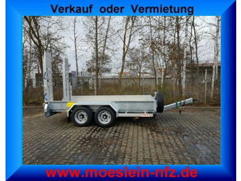 Möslein  5 t bis 6,5 t GG Tandemtieflader,Feuerverzinkt  - عربة مسطحة منخفضة مقطورة: صور 1