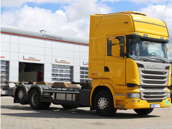 Scania R410, BDF, 6x2, EURO 6, SECONDARY AIR CONDITION  - شاحنات الحاويات / جسم علوي قابل للتغيير شاحنة: صور 2