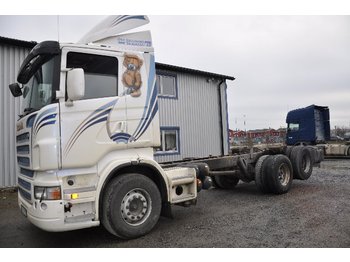 شاحنات الحاويات / جسم علوي قابل للتغيير شاحنة Scania R480 6X2 Parabel/Manuell: صور 1