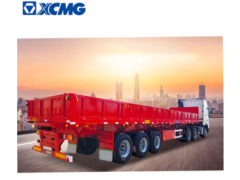  XCMG Official China Brand Semi-trailer Pickup Dump Trucks Trailers Price - نصف مقطورة مسطحة