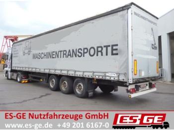 منصة نصف مقطورة Schmitz 3-Achs-Sattelanhänger - Curtainsider