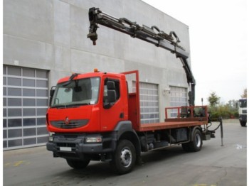 شاحنات مسطحة Renault Kerax 370.19 DXI 4x2 + HIAB 144B3