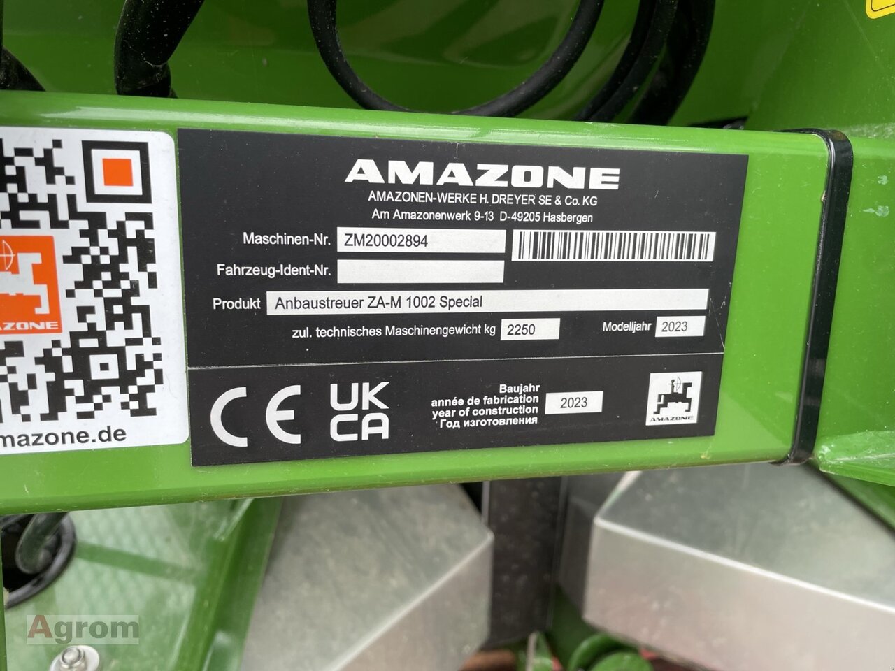 جديد آلة رش الأسمدة Amazone ZA-M 1002 Special: صور 7