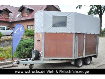 شاحنة نقل المواشي مقطورة Barthau 3 Pferde: صور 1