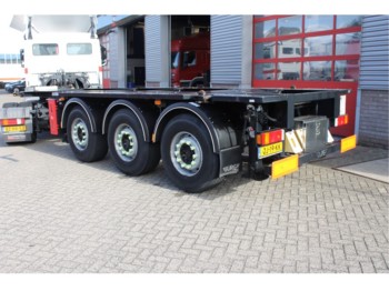 الشاسية نصف مقطورة Burg 3Axle container chassis ADR for Gas transport New condition: صور 1