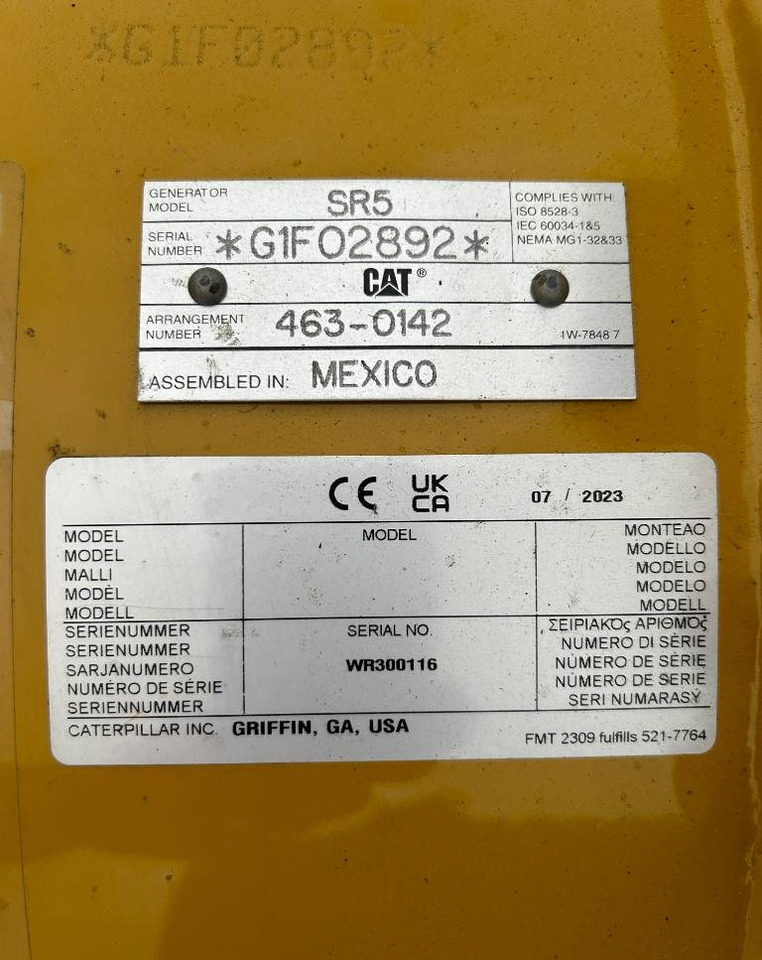 مجموعة المولدات CAT C32 - 1.250 kVA Open Generator - DPX-18108: صور 13