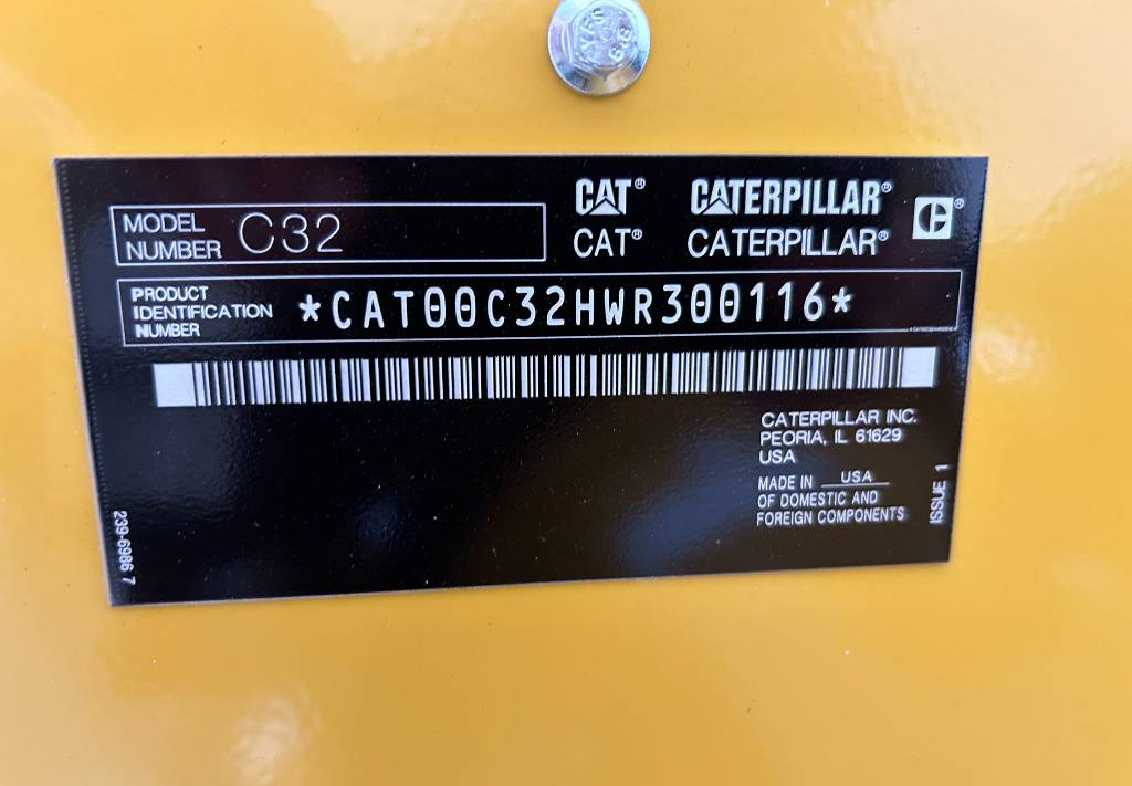 مجموعة المولدات CAT C32 - 1.250 kVA Open Generator - DPX-18108: صور 19