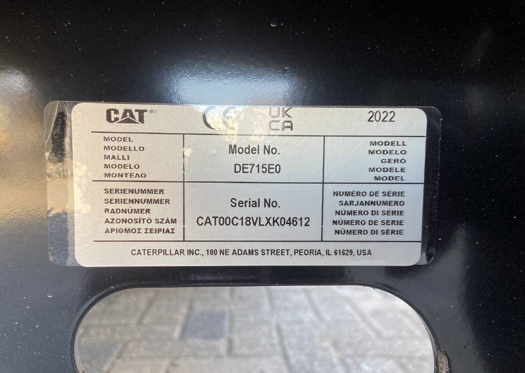 مجموعة المولدات CAT DE715E0 - C18 - 715 kVA Generator - DPX-18030: صور 21
