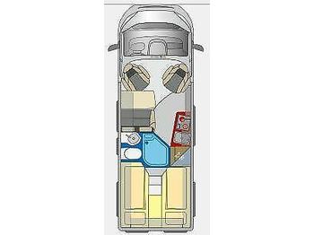 سيارة عيش Globecar D-LINE CAMPSCOUT KAS 18