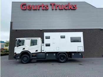 Scania P410 XT 4X4 EXPEDITION TRUCK/WOHNMOBIL/CAMPER/MO  - كرفان