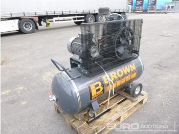  Brown ST112 Electric Compressor, 270Litre tank - ضاغط الهواء