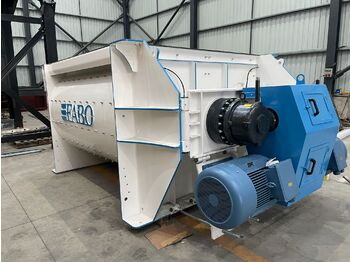 FABO Double Shaft Concrete Mixer ( Twin Shaft Mixer ) - معدات الخرسانة