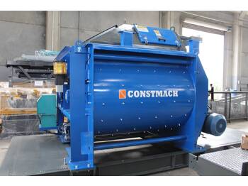 Constmach Double Shaft Concrete Mixer ( Twin Shaft Mixer ) - مصنع خلط الخرسانة