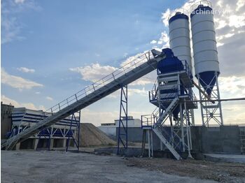 POLYGONMACH Stationary 135m3 Batching Planr with Double Planetery Mixer - مصنع خلط الخرسانة