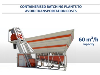 SEMIX Compact Concrete Batching Plant Containerised - مصنع خلط الخرسانة