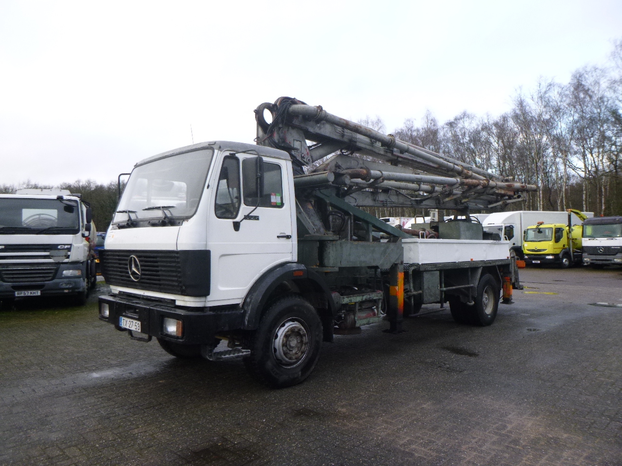 Mercedes 1922 4x2 Putzmeister Concrete Pump مضخة خرسانة بيع مضخة خرسانة Mercedes 1922 4x2 Putzmeister Concrete Pump Truck1 Id 5124118
