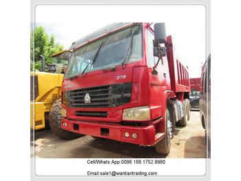 HOWO 375 - قلابة شاحنة