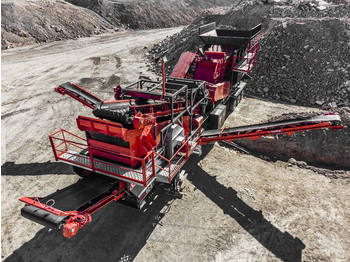 BORATAS BLK02-E PORTABLE IMPACT CRUSHER-VIBRATING SCREEN - كسارة التصادمية