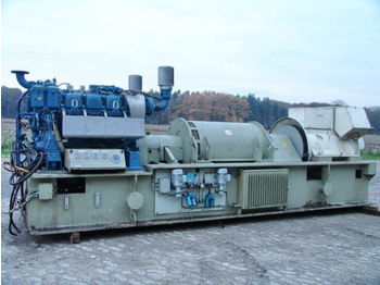 MTU 400KVA ONLY 63 HOURS STROMAGGREGATE - آلات البناء