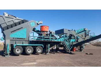 Constmach 120-150 tph Mobile Jaw Crusher Plant ( Cone and Jaw  ) - كسارة متحركه