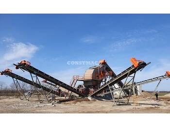 Constmach Fixed Sand Screening and Washing Plant - كسارة متحركه