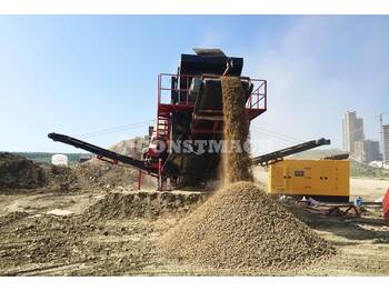 Constmach Mobile Limestone Crusher Plant 150-200 tph - كسارة متحركه