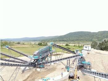 Constmach 250 TPH Stationary Aggregate and Sand Washing Plant - غربال
