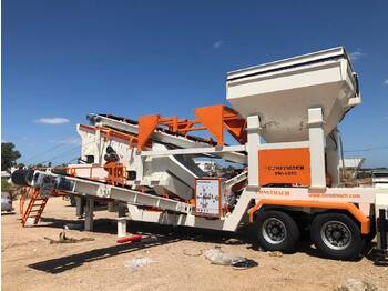 Constmach 60-200 TPH Mobile Sand Screening and Washing Plant - غربال