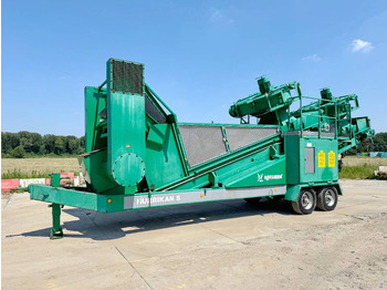 Komptech Hurrikan S - Low Hours / Perkins Engine - غربال