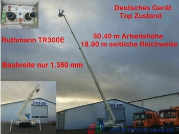 Ruthmann Raupen Arbeitsbühne 30.40 m / seitlich 18.90 m - مصاعد الازدهار محمولة على شاحنة