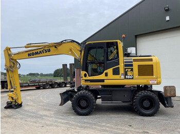 Komatsu PW 160-10 TOP CONDITION LOW HR !!! - حفارة على عجلات