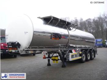نصف مقطورة صهريج لنقل القار Crossland Bitumen tank inox 31.8 m3 / 1 comp: صور 1