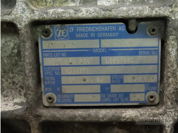 علبة التروس - شاحنة DAF Gearbox & Clutch Parts Versnellingsbak 12AS1930TD: صور 3