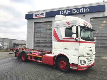 شاحنات الحاويات / جسم علوي قابل للتغيير شاحنة DAF XF 460 FAR Space Cab, EURO 6, BDF Aufbau: صور 1