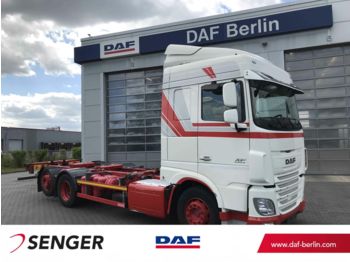 شاحنات الحاويات / جسم علوي قابل للتغيير شاحنة DAF XF 460 FAR Space Cab, Langendorf BDF Wechselsyst: صور 1