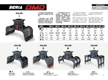 جديد مخلبي - آلات البناء DEMOQ DMD 120 S Hydraulic Polyp -grab 695 kg: صور 5