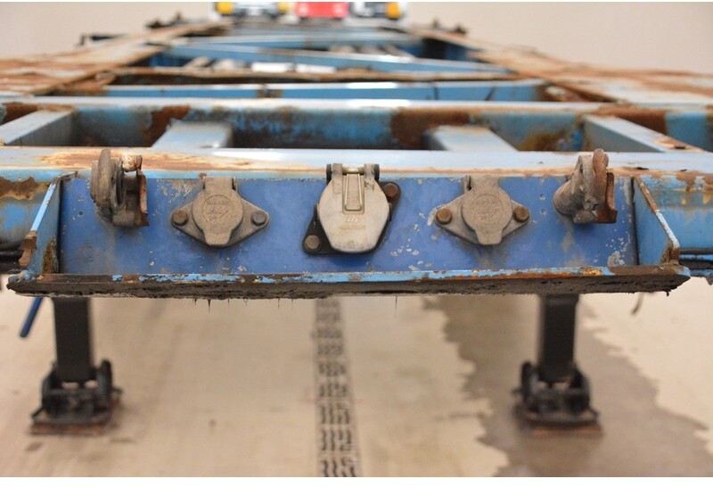 شاحنات الحاويات / جسم علوي قابل للتغيير نصف مقطورة DESOT Skelet 20-30 ft: صور 10