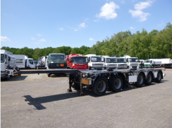 شاحنات الحاويات / جسم علوي قابل للتغيير نصف مقطورة D-TEC 5-axle container combi trailer 20-40 ft (2 + 3 axles): صور 1