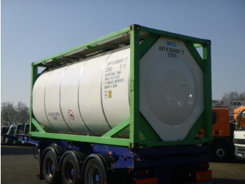 صهريج حاوية, نصف مقطورة Danteco Food tank container inox 20 ft / 25 m3 / 1 comp: صور 3