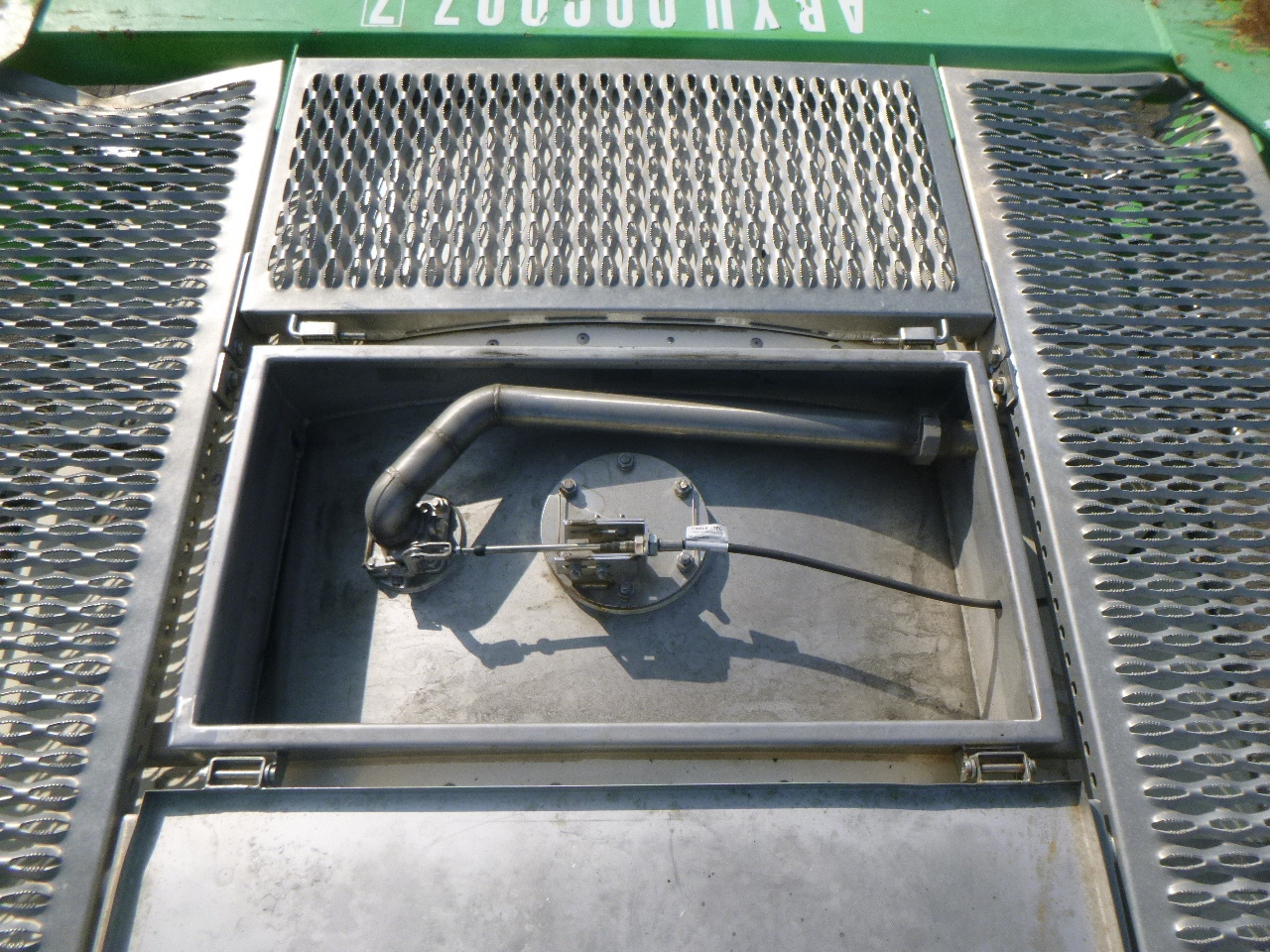 صهريج حاوية, نصف مقطورة Danteco Food tank container inox 20 ft / 25 m3 / 1 comp: صور 14