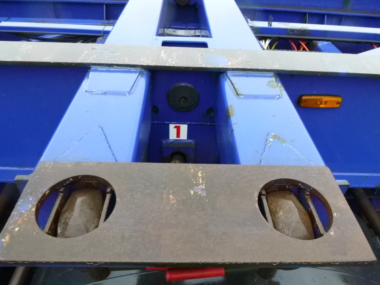 شاحنات الحاويات / جسم علوي قابل للتغيير نصف مقطورة Dennison Container trailer 20-30-40-45 ft: صور 7
