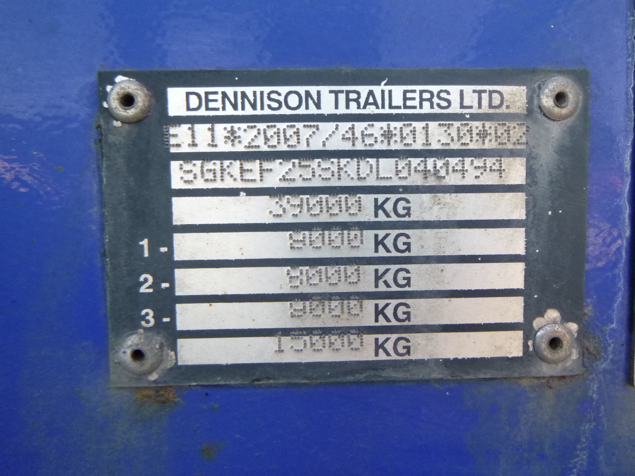 Dennison Stack - 3 x container trailer 20-30-40-45 ft إيجار Dennison Stack - 3 x container trailer 20-30-40-45 ft: صور 24