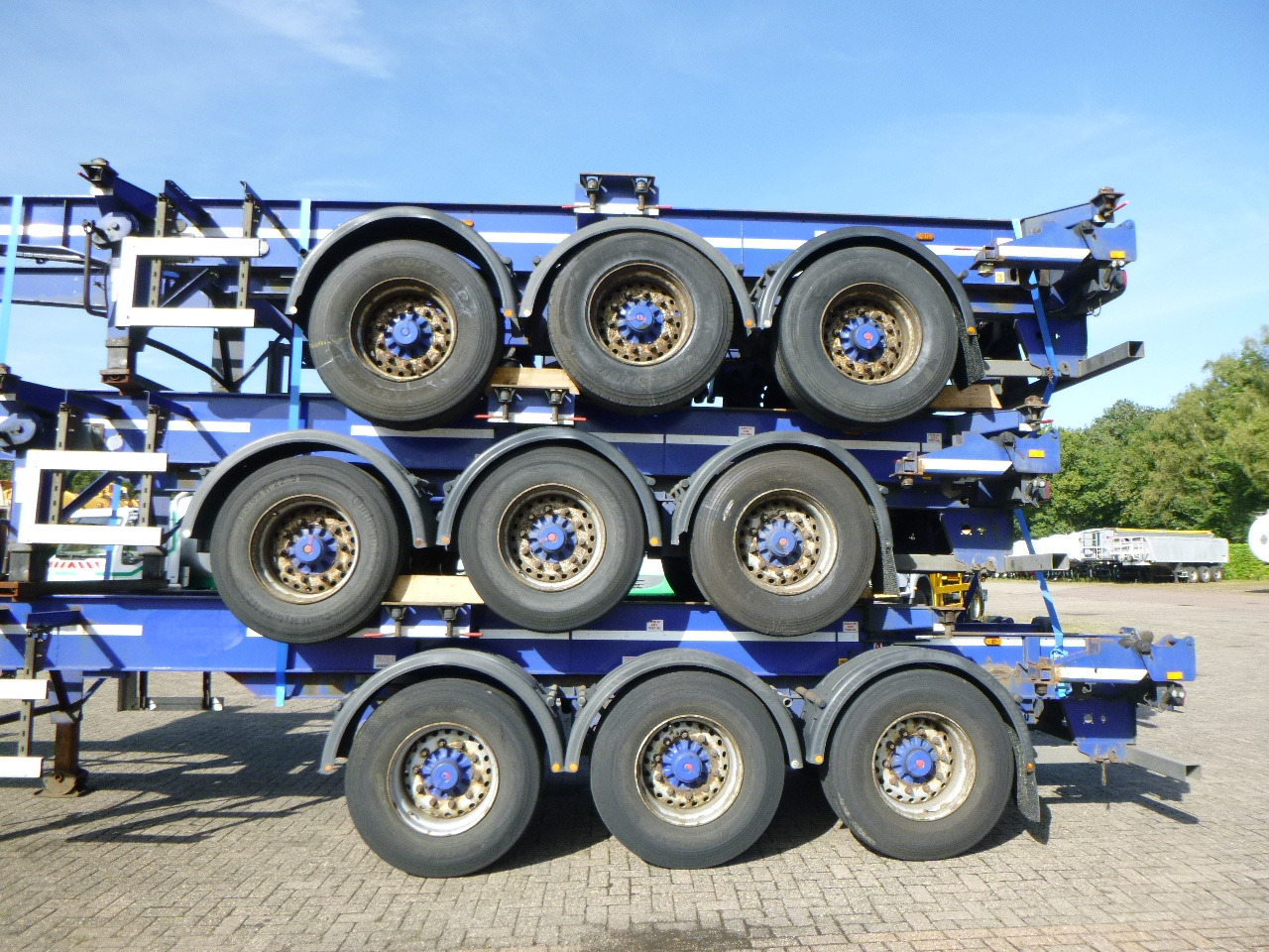 Dennison Stack - 3 x container trailer 20-30-40-45 ft إيجار Dennison Stack - 3 x container trailer 20-30-40-45 ft: صور 11