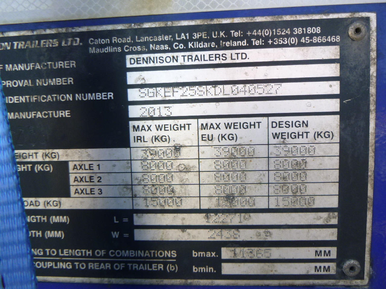 Dennison Stack - 3 x container trailer 20-30-40-45 ft إيجار Dennison Stack - 3 x container trailer 20-30-40-45 ft: صور 26