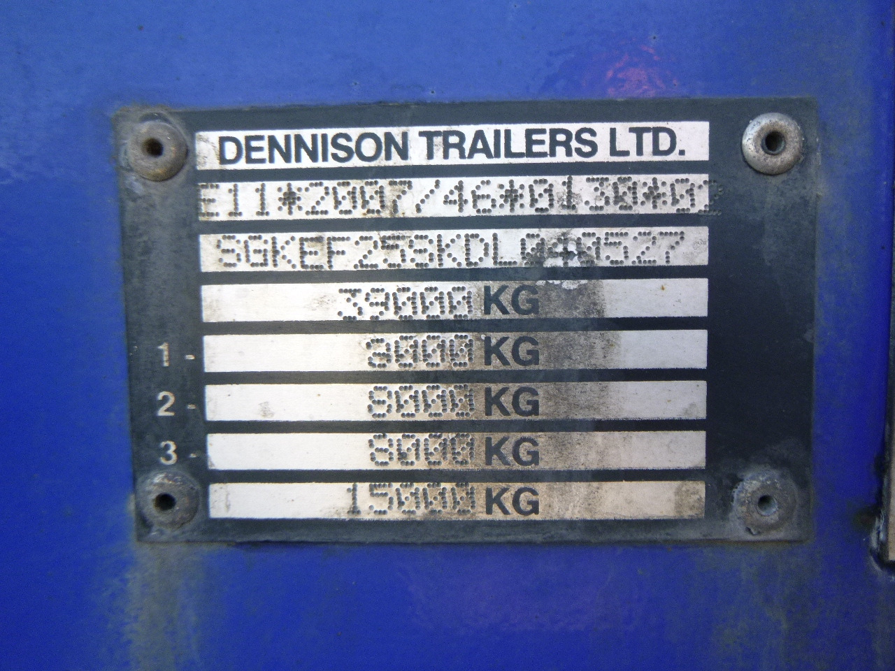 شاحنات الحاويات / جسم علوي قابل للتغيير نصف مقطورة Dennison Stack - 3 x container trailer 20-30-40-45 ft: صور 27