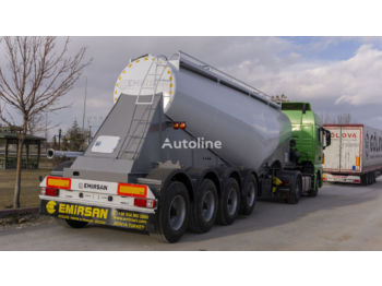 جديد نصف مقطورة صهريج لنقل الخرسانة EMIRSAN 2022 4 Axle Cement Tanker Trailer: صور 1