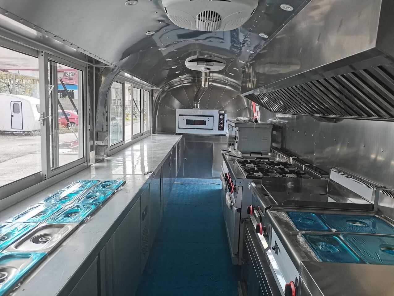 جديد عربة الطعام ERZODA Airstream trailer  | pizza trailer | coffee trailer  |  food truck: صور 9
