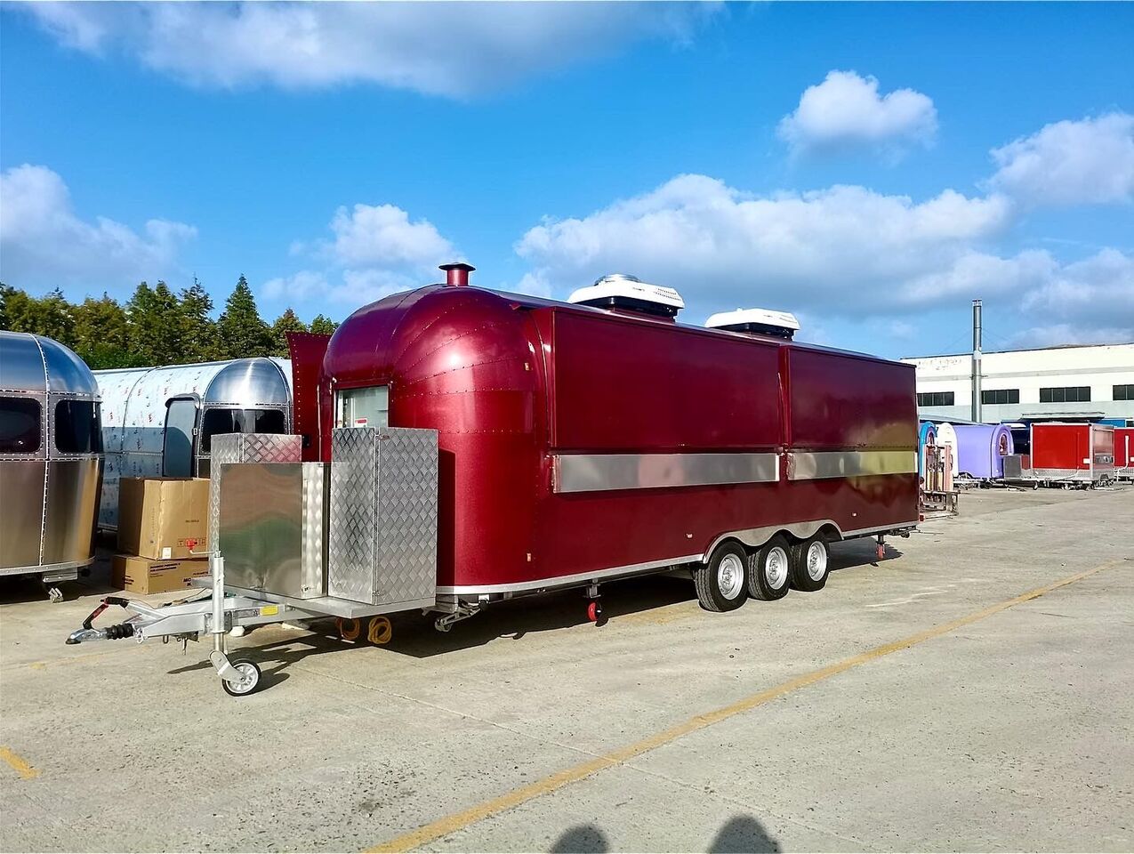 جديد عربة الطعام ERZODA Airstream trailer  | pizza trailer | coffee trailer  |  food truck: صور 5